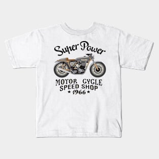 Motor super power Kids T-Shirt